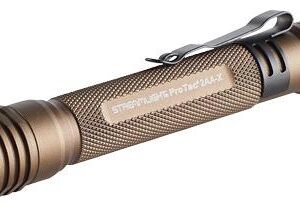 PROTAC 2AA-X USB FLASHLIGHT - COYOTE BROWN 550 LUMENS