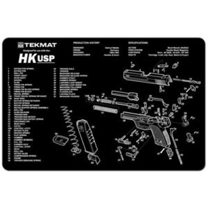 HECKLER & KOCH HK USP CLEANING MAT - 11" X 17"
