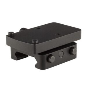 RMR/SRO QUICK RELEASE MOUNT - MATTE BLACK LOW
