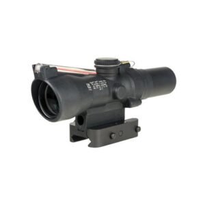 COMPACT ACOG SCOPE - MATTE BLACK 1.5X24MM RED 8 MOA TRIANGLE RETICLE QLOC MOUNT