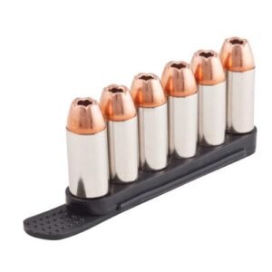 QUICKSTRIPS - 6 ROUND .357/.38/.40S&W/6.8MM - BLACK 2 SET