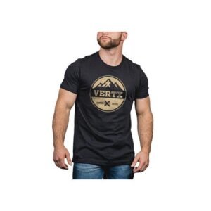 TRI-PEAK TEE - DARK GRAY SMALL