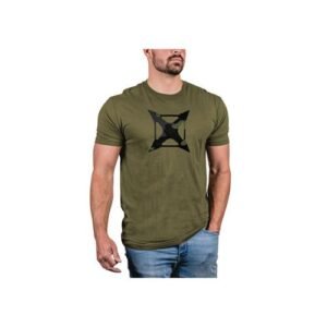 STEALTH LOGO TEE - GREEN MEDIUM
