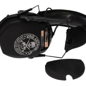 FREEDOM SERIES MUFFS - BLACK NRR 23 DB 2ND AMENDMENT