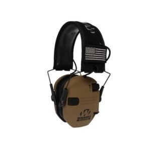 RAZOR PATRIOT SERIES EAR MUFFS - BATTLE BROWN NRR 23DB