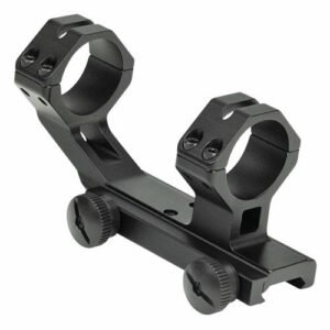 THUMB-NUT SPR OPTICS MOUNT - MATTE BLACK 1"