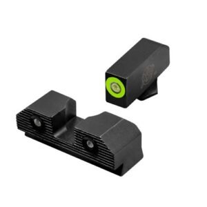 R3D 2.0 NIGHT SIGHTS - GLOCK 17/19 FRONT GREEN OUTLINE