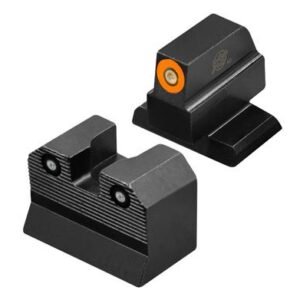 R3D 2.0 SUPPRESSOR HEIGHT NIGHT SIGHTS - BLACK HK VP9 OR FRONT ORANGE CIRCLE