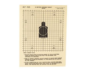 ACTION TGT 25 METERS DOD M16A2 100PK
