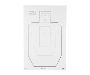 ACTION TGT USPSA PAPER 100PK