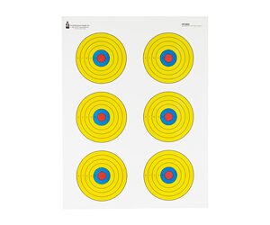 ACTION TGT BRIGHT 6 BULLSEYE 100PK