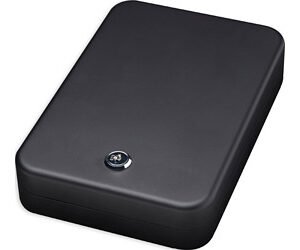 BULLDOG PERSONAL SAFE W/KEY LOCK BLK