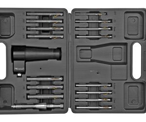 BSA BORESIGHTER KIT W/ ADJ ARBOR BLK