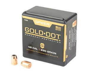 SPR GOLD DOT .451 230GR HP SB 100CT