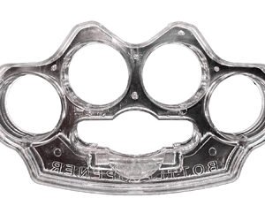 CBG PLASTIC KNUCKLES BTL OPNR CLEAR