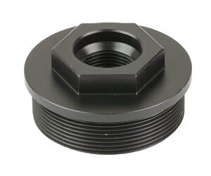 CMMG ZEROED HUB MNT DT 1/2X28 BLK