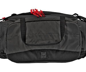 GGG RANGE BAG BLACK W/RED ZIPPER PUL
