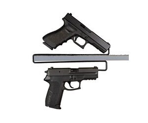 GSS OVER UNDER HANDGUN HANGERS 2PK