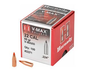 HRNDY V-MAX 22 CAL .224 55GR 100CT