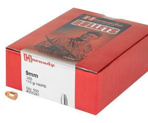 HRNDY HAP 9MM .355 115GR 500CT