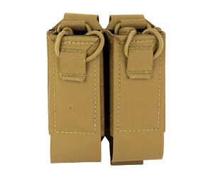 HSP DOUBLE PISTOL MAG POUCH COY