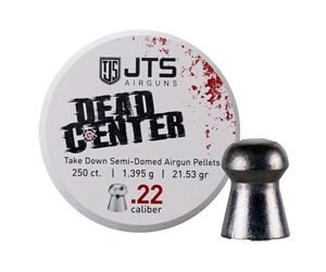 JTS .22 CAL 22GR SEMI-DOMED 250CT