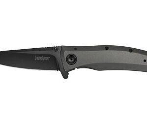 KERSHAW GRID 3.7" PLN BLACK-OXIDE