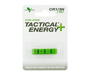 VIRIDIAN 1/3N LITHIUM BATTERY 4PK