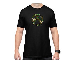 MAGPUL WOODLND CAM ICON TSHRT BLK M