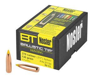 NOSLER 270 CAL 130GR 50CT