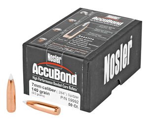 NOSLER 7MM 140GR ACCUBOND 50CT