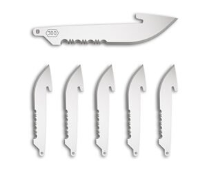 OD EDGE DROP-PT 3.0" SRTD BLADE 6PK
