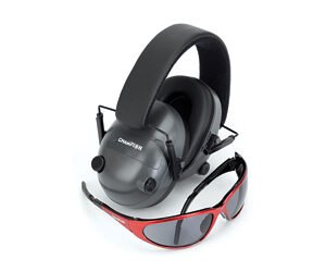 CHAMPION ELECTRONIC EAR MUFFS BLK