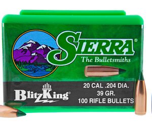 SIERRA BLITZKING .204 39GR 100CT