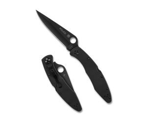 SPYDERCO POLICE SS 4.2" BLK/BLK