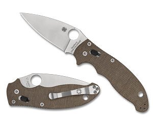 SPYDERCO MANIX 2 BRN CANVAS CPM