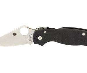 SPYDERCO PARA 3 G10 BLK PLAINEDGE