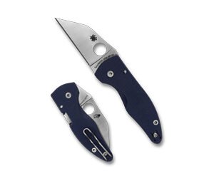 SPYDERCO MICROJIMBO G10 2.45" BLUE