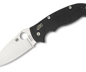 SPYDERCO MANIX 2 XL BLK G10 PLNEDGE