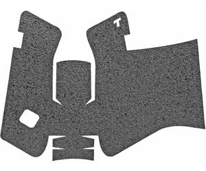 TALON GRP FOR GLOCK 17 GEN5 RBR MDBK