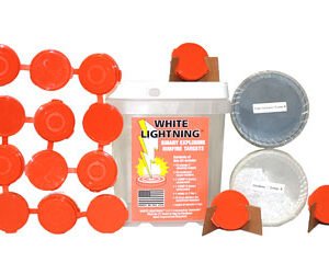 TANNERITE WHT LIGHTNING TRGT KIT