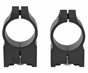 WARNE RUGER M77 1" MED MATTE RINGS