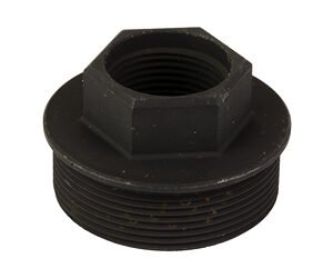 YHM 5/8"-24 CRBNE ADPTR SDWNR M2 BLK